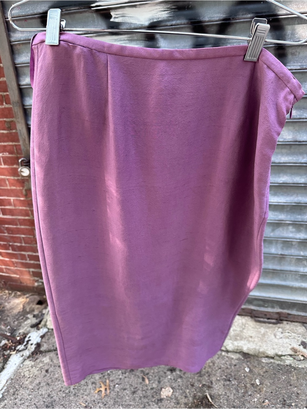 Eileen Fisher Long silk Pencil Skirt size Petite Medium